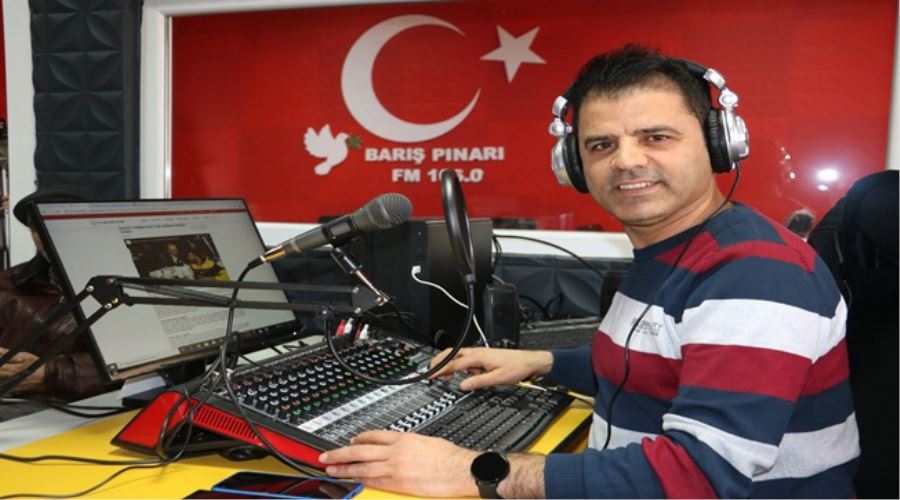 Ceylanpınar Sınırında Barış Pınarı FM Yayın Yapmaya Başladı