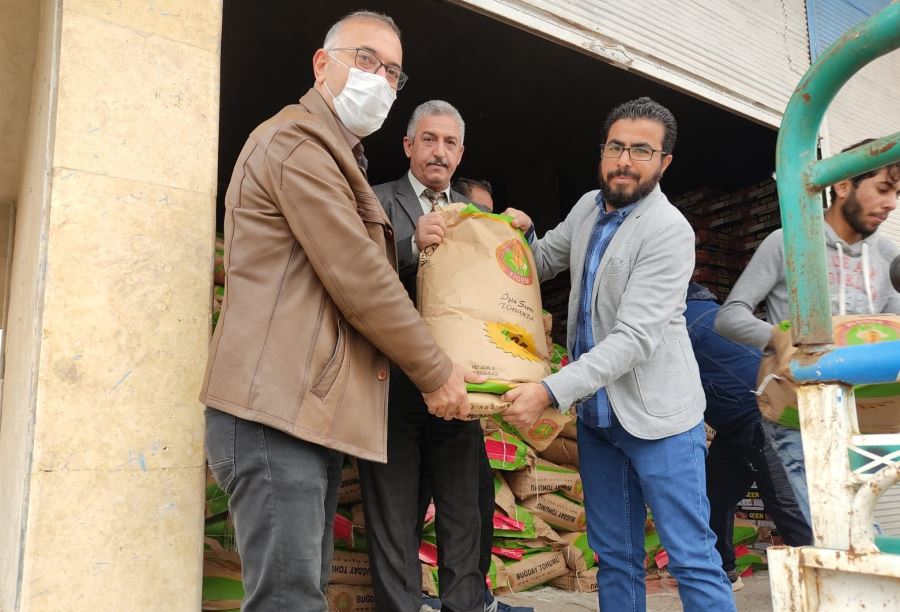 Barış Pınarı Çiftçisine 100 Ton TİGEM Tohumluk Dağıtıldı