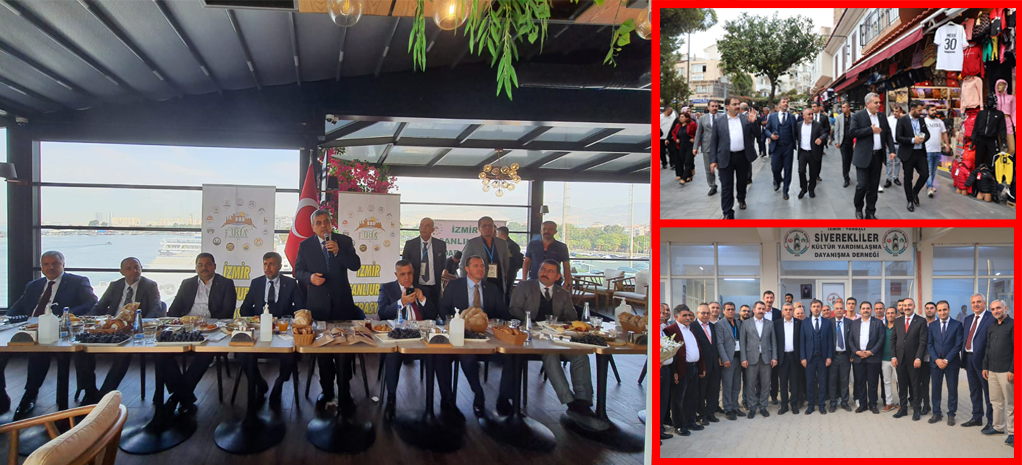 Şanlıurfa Tanıtım günleri kapsamında İzmir’de bulunan Büyükşehir Belediye Başkanı Zeynel Abidin Beyazgül, Urfalı esnafları ziyaret etti.