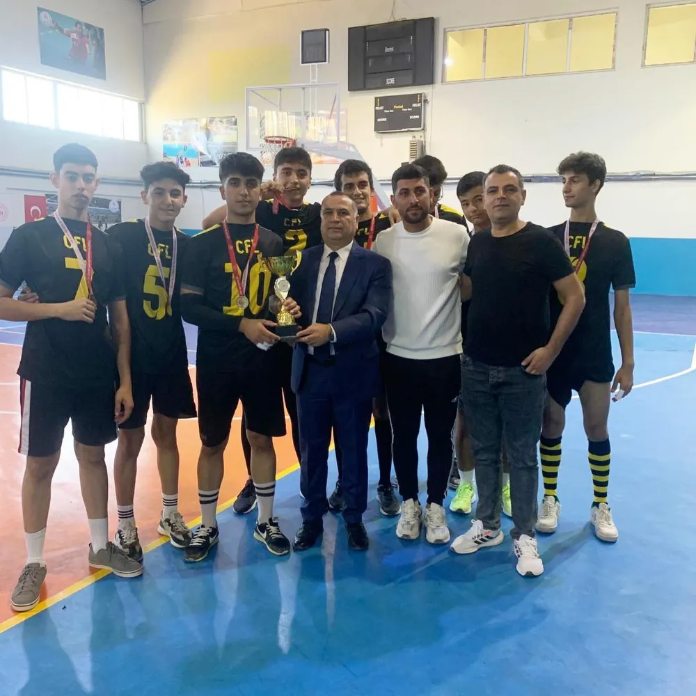 Okul Sporları Kapsamında Liseler Arası Erkek Voleybol Turnuvası Sonuçlandı
