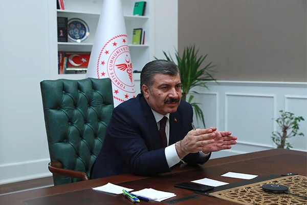 Bakan Koca, Özbekistan Sağlık Bakanı İnayetov’u ağırladı