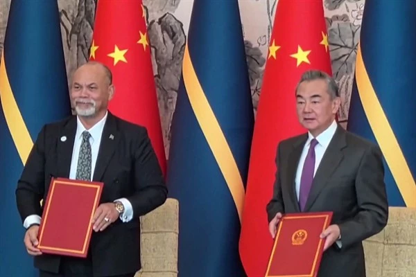 Çin ile Nauru arasındaki diplomatik ilişkiler yeniden başlatıldı