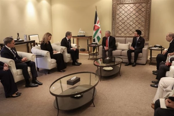 ABD Dışişleri Bakanı Blinken, Ürdün Kralı 2. Abdullah ile görüştü