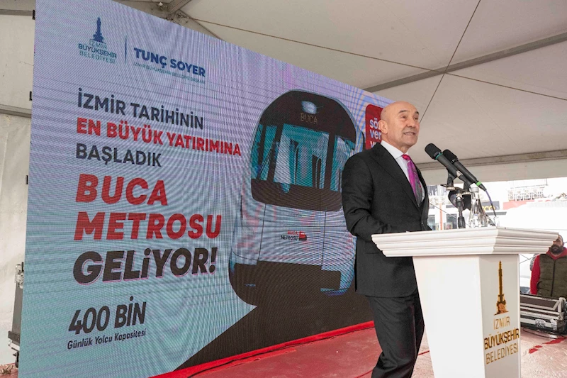 Başkan Soyer: “Buca Metrosu dünyada fizibilitesi en yüksek metro yatırımlarından biri