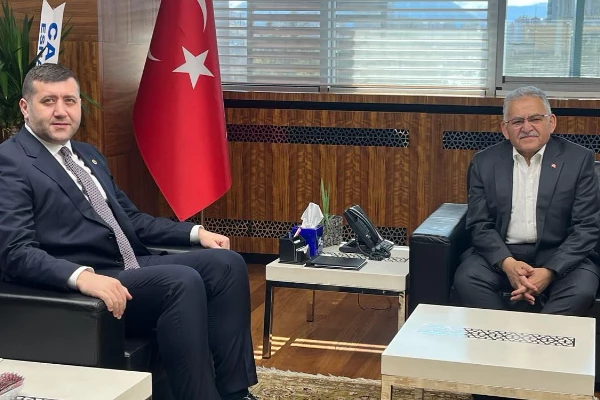 Başkan Büyükkılıç, MHP Kayseri Milletvekili Ersoy’u ağırladı