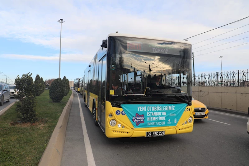 Yerli üretim otobüsler İstanbul yollarına çıktı