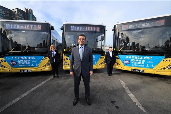 İmamoğlu: “150 otobüsümüz İstanbul