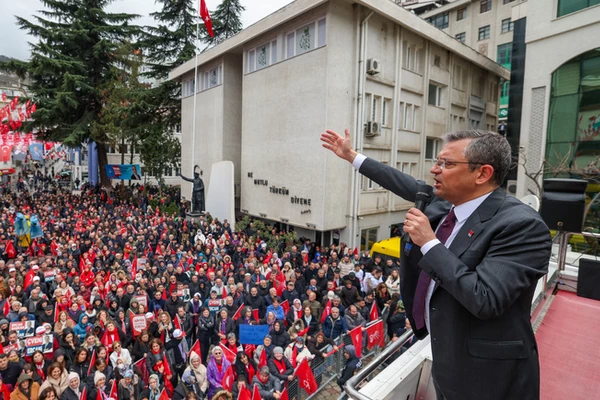 CHP Genel Başkanı Özel, Rize Pazar