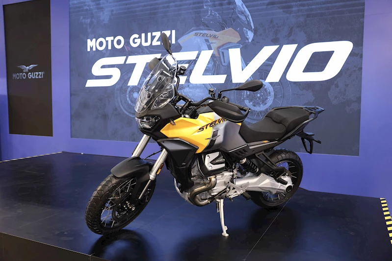 Moto Guzzi’nin konforlu macera motosikleti Stelvio Türkiye’de   