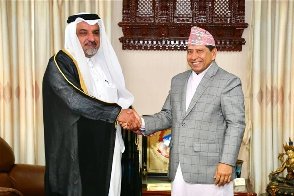 Nepal Başbakan Yardımcısı Shrestha, Katar