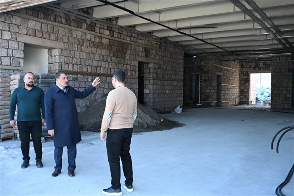 Başkan Gürkan, Arslantepe Höyüğü Tanıtım ve Karşılama Merkezi
