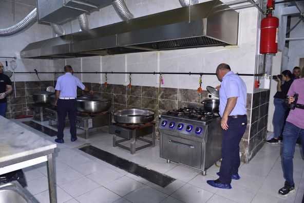 Ceylanpınar Belediyesi Zabıta Ekipleri okul yemekhanelerini denetledi 