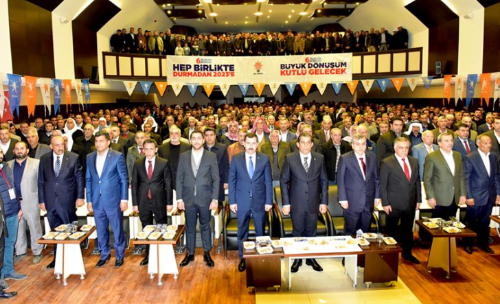 AK Parti Ceylanpınar 6. Olağan Kongresi Gerçekleştirildi