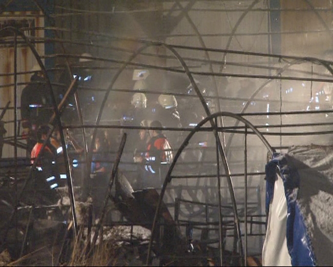 Ankara`da Ceylanpınarlılar?ın Kaldığı Çadırda Yangın: 1 Ölü