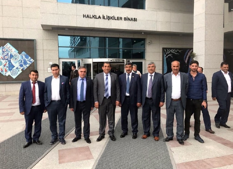 Başkan Atilla, Heyeti İle Birlikte Ankara`da Önemli Temaslarda Bulundu