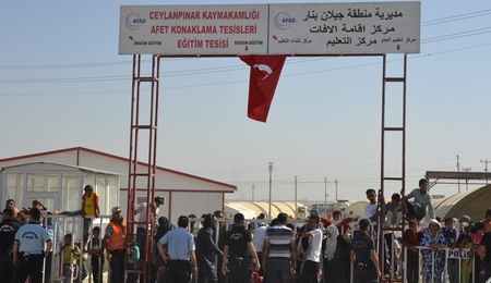 Ceylanpınar Çadır Kentte 20 bin 496 Suriyeli Barınıyor