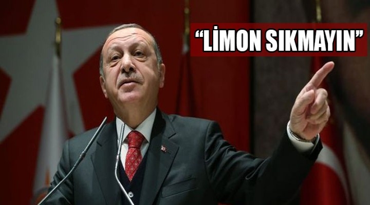 Cumhurbaşkanı Erdoğan Özellikle Onları Uyardı!