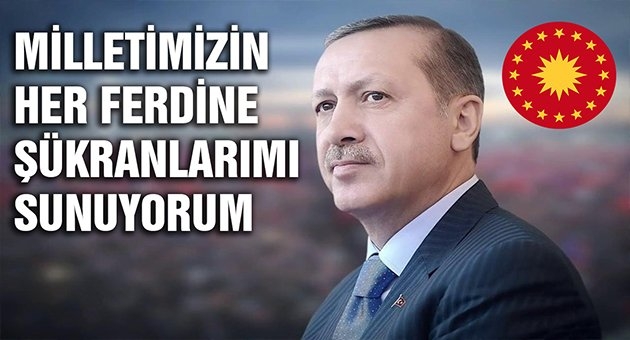 Erdoğan`dan 1 Kasım Açıklaması