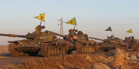 IŞİD, ağır silahlarla Rojava?ya saldırıyor