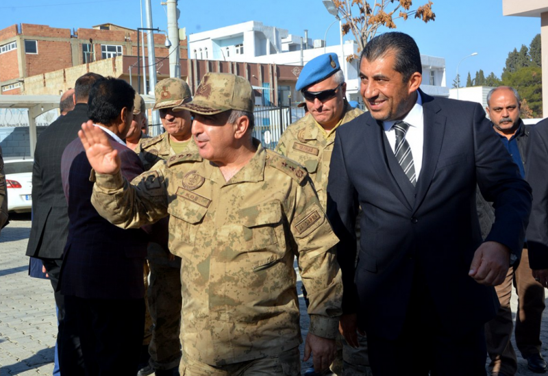 Jandarma Bölge Komutanı Tümgeneral Koç`tan Başkan Atilla`ya Ziyaret