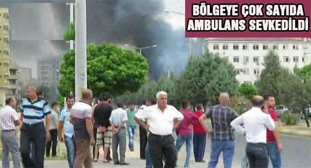 Mardin`de İlçe Emniyet Müdürlüğüne Saldırı