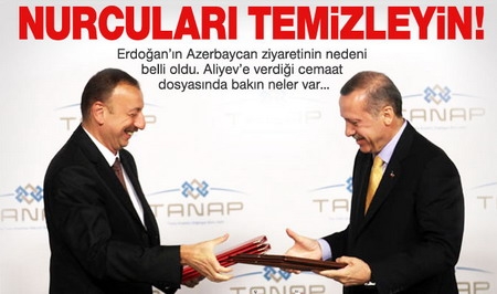 Meğer Erdoğan Azerbaycan`a o konu için gitmiş