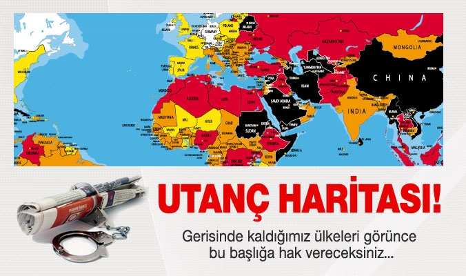 Türkiye basın özgürlüğünde dünyada 154. sırada