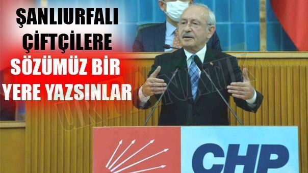 Kılıçdaroğlu’ndan Şanlıurfa açıklaması