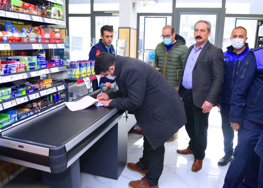 Ceylanpınar’da Zincir Market ve Yerel Marketlere Ceza Yağdı