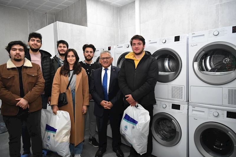 Kayseri Çamaşır Yıkama Merkezi, 6 bin 650 öğrenciye hizmet verdi