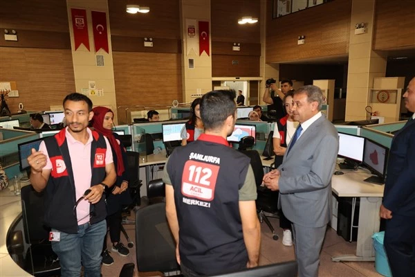 Şanlıurfa 112 Acil 4 milyona yakın çağrı aldı