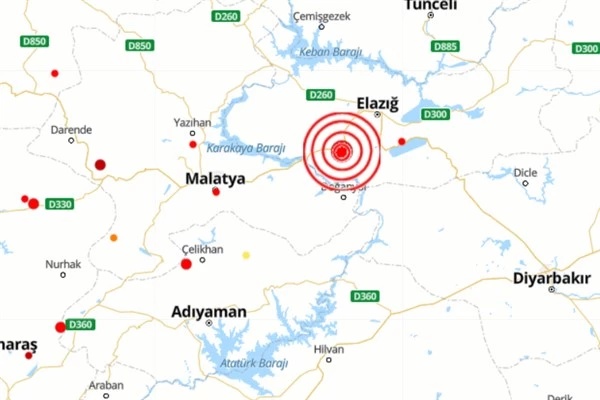 Elazığ’da deprem