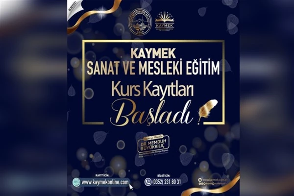 Büyükşehir KAYMEK’in bahar dönemi kurs kayıtları başladı