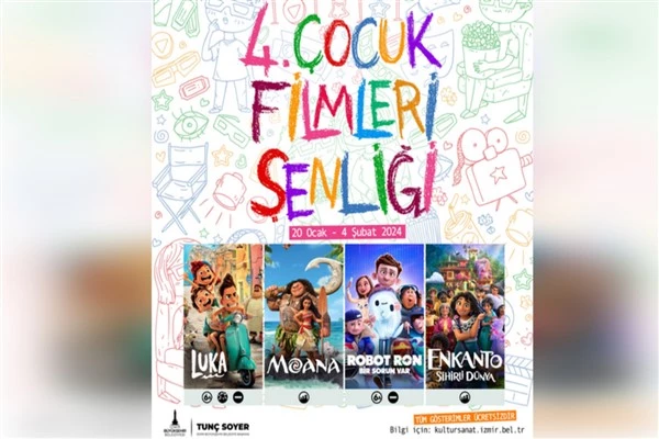 4. Çocuk Filmleri Şenliği 20 Ocak’ta başlıyor