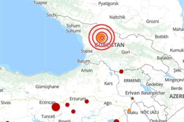 Gürcistan’da deprem