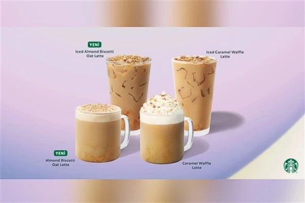 Starbucks’tan kış mevsimine özel yenilikçi bir tat: Almond Biscotti Oat Latte 