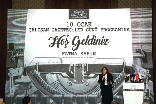 Başkan Şahin: “Gazeteciler toplumun şahididir”