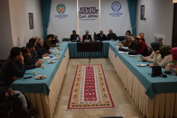 Malatya Kent Konseyi Kültür Mirası Okulu’nun ilk dersi başladı