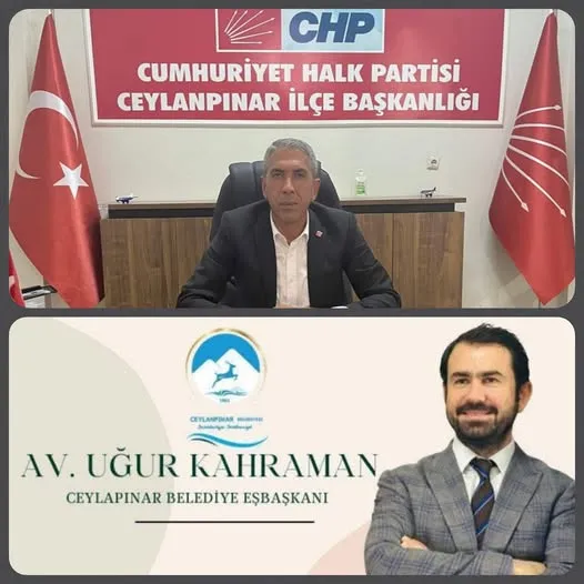 CHP Ceylanpınar İlçe Başkanlığından Belediye Yönetimine Uyarı