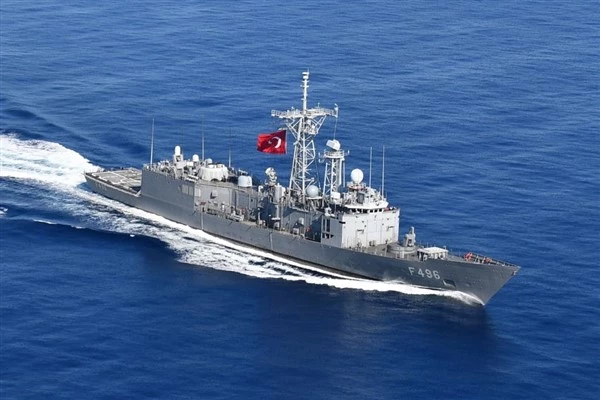 TCG Gediz, ITS Bergamini ile Yunanistan