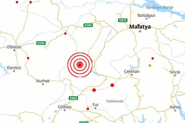 Malatya’da deprem