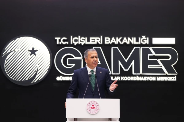 Bakan Yerlikaya, video konferans toplantısına katıldı