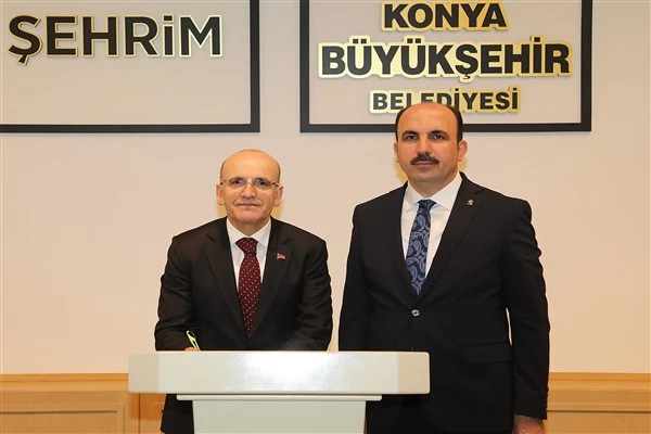 Hazine ve Maliye Bakanı Şimşek, Başkan Altay’ı ziyaret etti