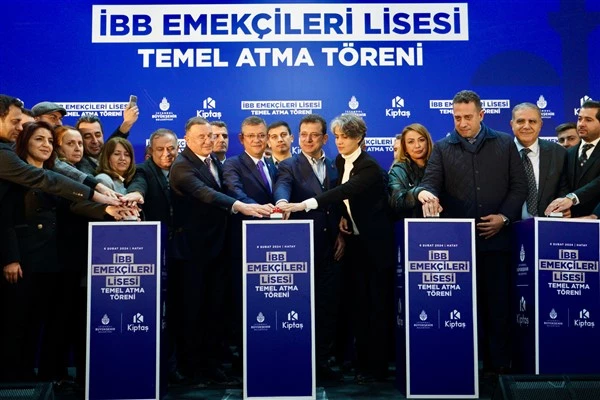 İBB Emekçileri Lisesi’nin temeli atıldı 