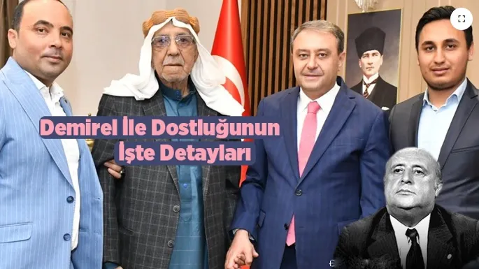 Merhum Demirel’in Kadim Dostu,Urfa Valisini Ziyaret Etti