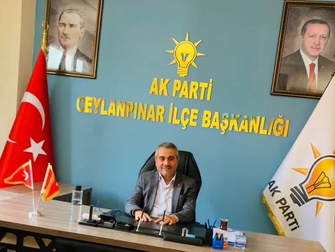 Ak Parti Ceylanpınar İlçe Başkanı Abdulcelil Doğantekin Parti Başkanlığı Görevinin Sonlandığını Duyurdu