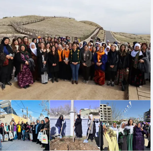 8 Mart Dünya Kadınlar Günü Eşbaşkan Dilan Ablay Saldanlı öncülüğünde çeşitli etkinliklerle devam ediyor.