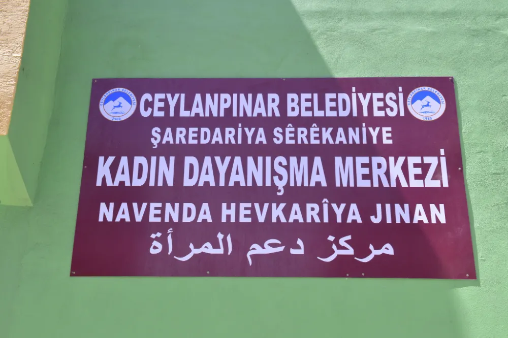 Ceylanpınar’da Kadın Dayanışma Merkezi açıldı