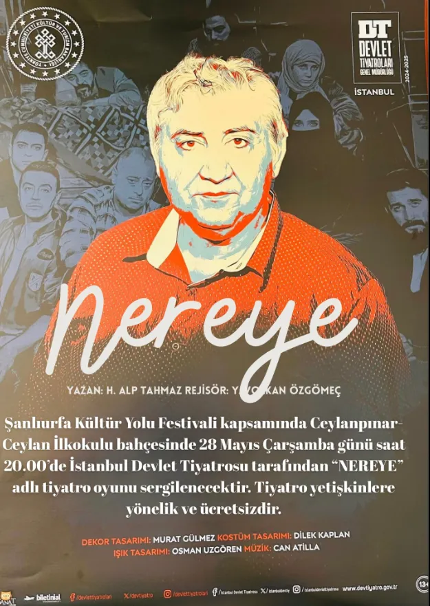 Ceylanpınar’da Ücretsiz Tiyatro Gösterimi