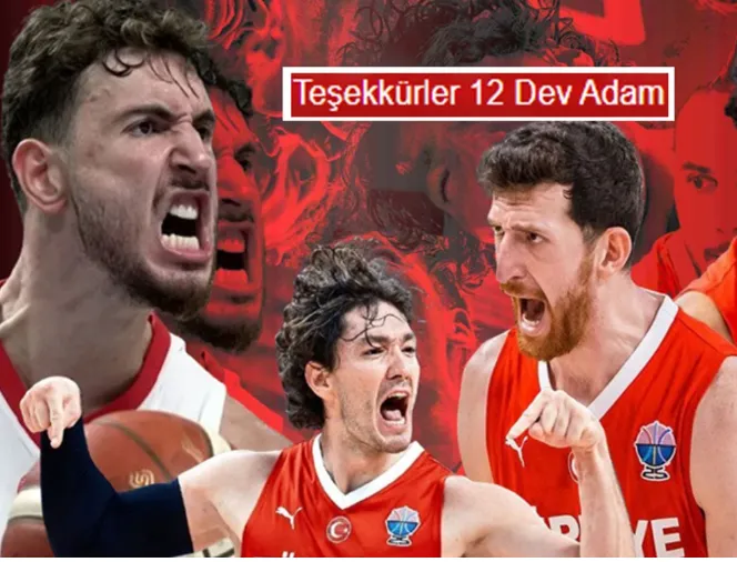 Milli Gururumuz A Milli Basketbol Takımı, Avrupa İkincisi Oldu
